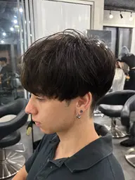 刈り上げマッシュ