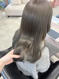 🍋カット+超美髪酸性ストレート+エドルカラー+トリートメント🧡