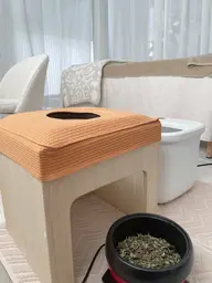 よもぎ蒸し 足湯+オリジナルハーブ