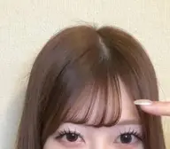 前髪カット+アイドル前髪パーマ