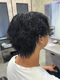 メンズパーマ+パーマ