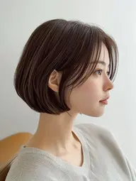小顔レディースショートカット