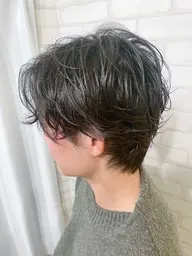 ドライカット+パーマ