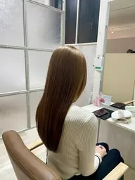 💎ダメージ抑えケアブリーチWカラー💎(ケアブリーチ➕ワンカラー)👀 ̖́-‬COTAトリートメント付き‼️