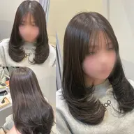 【ゲリラクーポン】カット+透明感カラー+4STEP トリートメント+ スパSH