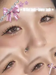 🎀マツエク🎀フラットラッシュ100本🦋