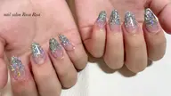 《オフあり》セール✨キラキラ🌟スカルプチュア 長さ出し ラメグラデーション
