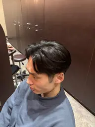Men's曲がる縮毛矯正 カット込み