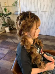 【結婚式orイベント】 ヘアセット(11時〜12時30分までのご来店)※日時、スタイルなど遠慮なくご相談下さい!