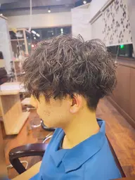 ミニモ学割 メンズカット+パーマ 7700円