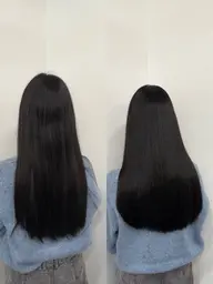 【シルクのような手触りへ✨】 カット💇♀️➕縮毛矯正➕トリートメント💕