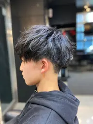 【メンズ限定1番人気】メンズカット+カラー+眉カット💇セットの人気メニュー✂️