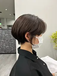 【✂️骨格矯正カット術✂️】小顔補正ショート＋シャンプーブロー🧴