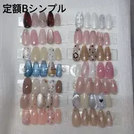 💅【定額】Bデザイン(シンプル) オフ500円