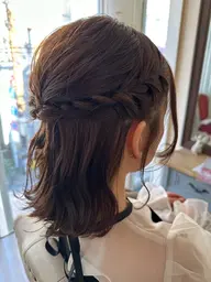 結婚式ヘアセット💍