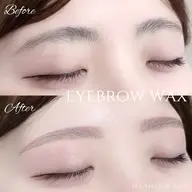 ミニモ学割U24🌸美眉アイブロウWAX【オーガニックwax使用/間引き・メイク込】