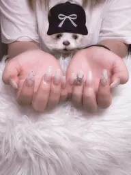 オフなし🩵チップ長さだし120分🩵持ち込みデザインやり放題🩵🩵韓国ネイル/ワンホンネイル