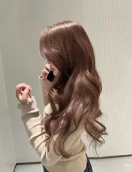 【髪に優しく可愛く✨️】カット+ケアワンカラー+炭酸スパ 🩵🫧