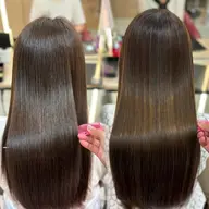 【ツヤツヤ髪へ🪽.*･ﾟ】髪質改善ストレート🕊️（ブロー込み）