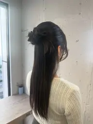 ミニモ限定!!ヘアセット👧🏻💞(巻きおろし、アップスタイル、あみ下ろしなど)