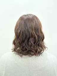 カット+パーマ