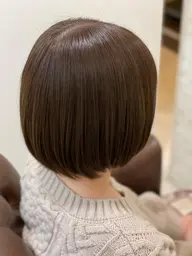 オーガニックケアカラー+デザインカット+3STEPトリートメント+マイクロバブル