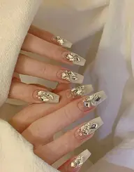【初回オフ無料】HAND🌸ワンホン贅沢パーツコース(つけ放題)