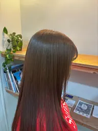 白髪染めリタッチカラー✨