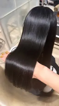 🕊️カット+前髪縮毛矯正+オッジィオットトリートメント+炭酸泉