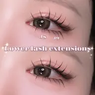 【モデル募集】下まつげ40本目安︎🫧(オフがある場合はメッセージでお伝えください)