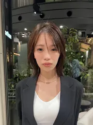 【新規限定30%off】似合わせレディースカット+透明感カラー🪞