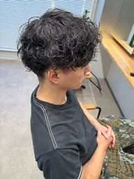 【当日限定】カット➕波巻きパーマ
