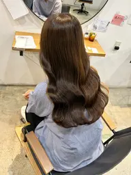 透明感カラー🩷🩵