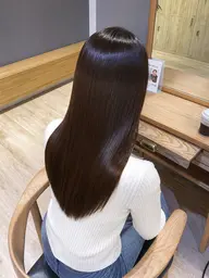 ⌇🌿美髪ストレート🌿⌇縮毛矯正（ブリーチ履歴なし・3ヶ月以上空き・肩下の方のみ）