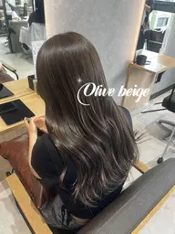 🎀🩶うる艶カラー➕5stepバイカルテトリートメント🩶🎀土日→+¥1000<キャッシュレスのみ>
