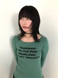 【透明感カラー】カット+フルカラー+3stepトリートメント🍀透明感を出したい方向け🫧