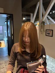 【ミニモ学割50%off‼️】 うる艶color🩰(選べる卵殻膜トリートメント付🧴)🫧