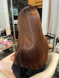 ストレートパーマ¥5,500~毛量長さによって価格が異なります🙇🏻♀️