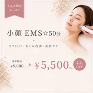 【たるみ改善！リフトUP】小顔EMS☆50分コース