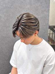 【✨かきあげスタイルにはこれ✨】ケアブリーチ➕バレイヤージュ➕3step補修トリートメント✨