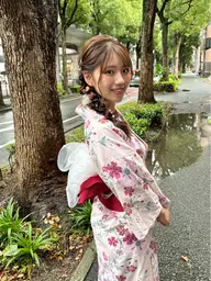 浴衣着付け&ヘアセット 通常8,250円⇒限定価格7,000円!