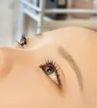 上下まつ毛パーマモデル