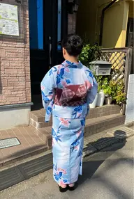 浴衣👘着付けandヘアアレンジ（アップスタイル）