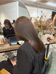 🌺夏の垢抜け♡ブリーチ無しWcolor+Aujua 4steptreatment⟡.·