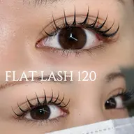 【ご新規様限定】🎀フラットラッシュ100~120本🎀