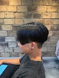【平日限定】メンズカット＋縮毛矯正ストレート＋トリートメント🪽