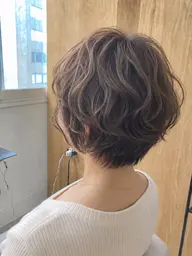 カット+リタッチカラー(白髪染も可)+トリートメント