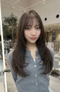 【大人気♡】結べる顔まわりレイヤーカット+美髪ケアトリートメント付き
