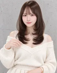 ☀️レイヤーカット+髪質改善サロンのトリートメント+カラー(後日)【補足説明必読⚠️】