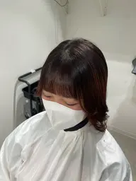 前髪・顔周り縮毛矯正🌀※シャンプーブロー料金込み